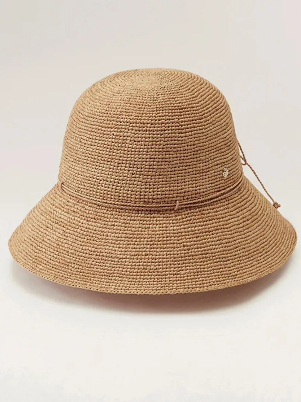 Helen Kaminski 100% Raffia Sun Hat Adjustable Rollable One-Size Luxury - Picture 2 of 9